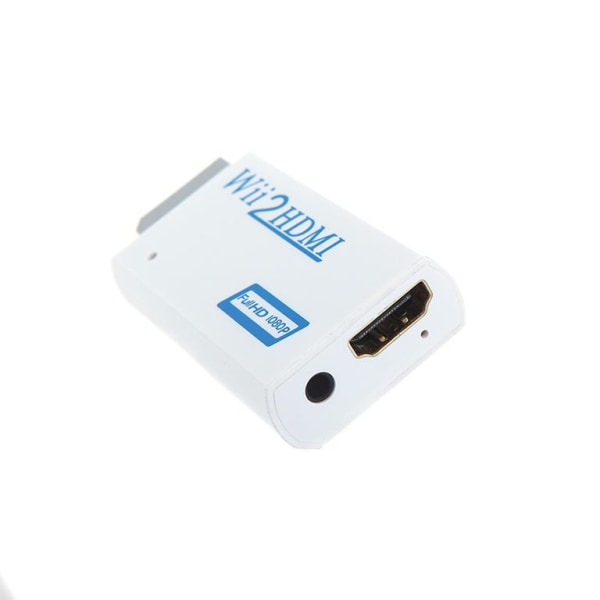 HDMI-sovitin Yhteensopiva kanssa Nintendo Wii -sovellukselle White