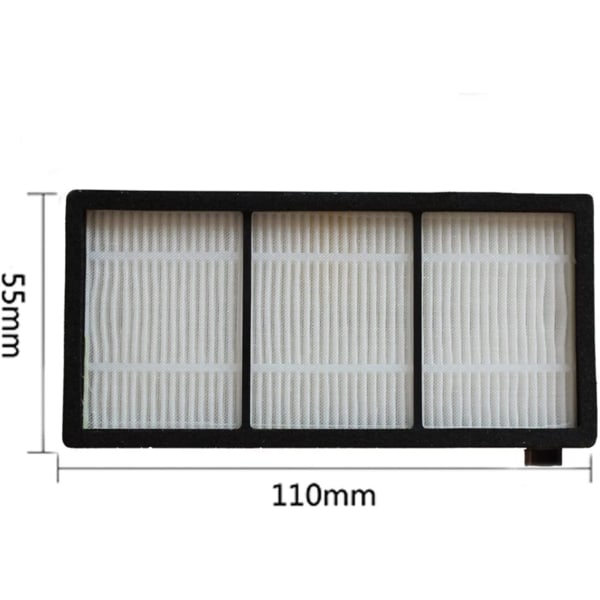 4X høyeffektivt filter for Roomba 800- og 900-serien Black one size