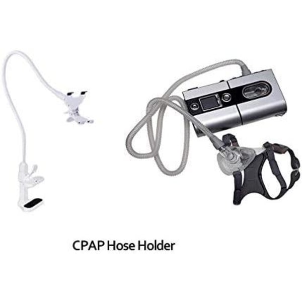 CPAP-letkun pidike Päästä eroon kaikista sotkuista CPAP-letkun a White one size