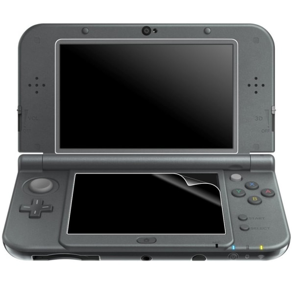 2x Nintendo 3DS Ny XL hærdet glas skærmbeskytter skærmbeskytter Transparent