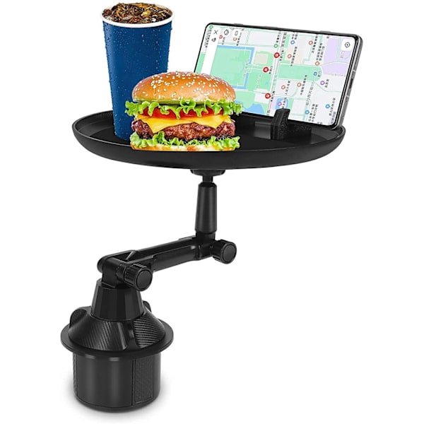 Spisebord for koppholder Multifunksjonell for Car caravan båt ... Black one size