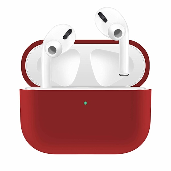 2x Silikonskal fodral för Apple Airpods PRO Brun Brun one size