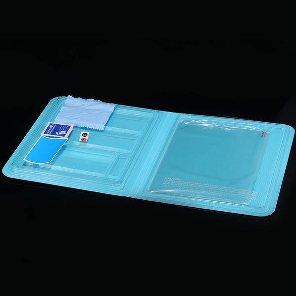 2x Displayskydd i härdat glas till iPad 2/3/4 Transparent one size