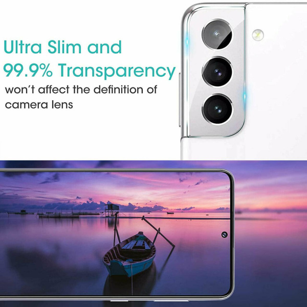 Samsung S22 / S22 Plus kamera linsbeskyttelse Transparent one size