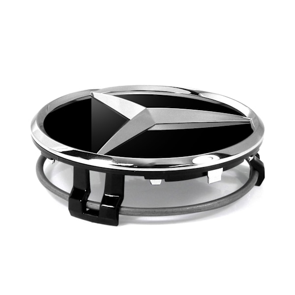 MB03 - 75 MM 4-pack Center kattaa Mercedes Benz Silver one size