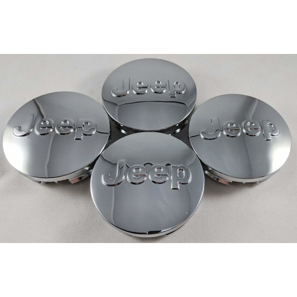 Jeep02 - 64MM 4-pack Center kattaa Jeepin Silver one size