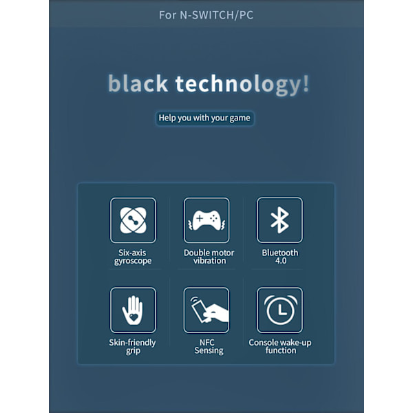 DOBE TNS-0118A Controller Switch PC Black