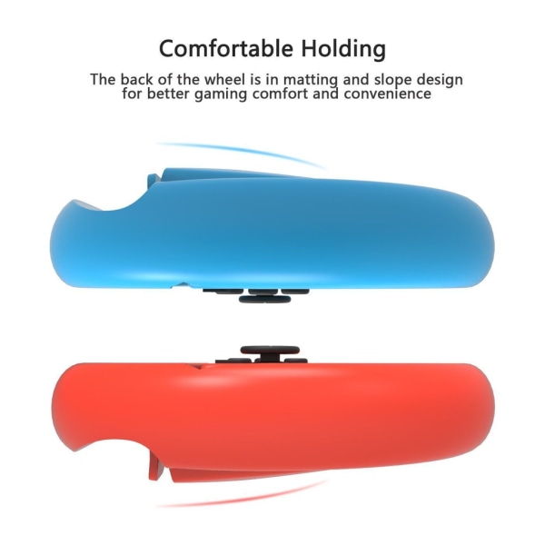 Joy-Con Wheel 2st Blå&Rosa till Nintendo Switch Blå one size