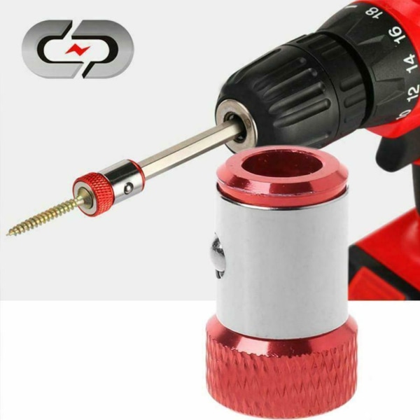 Magnetisk skrueholder for bits / skrutrekkere Red one size