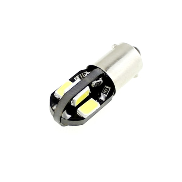 4x CANBUS T4W - BA9s 8 LED 5730 - Vit Vit one size
