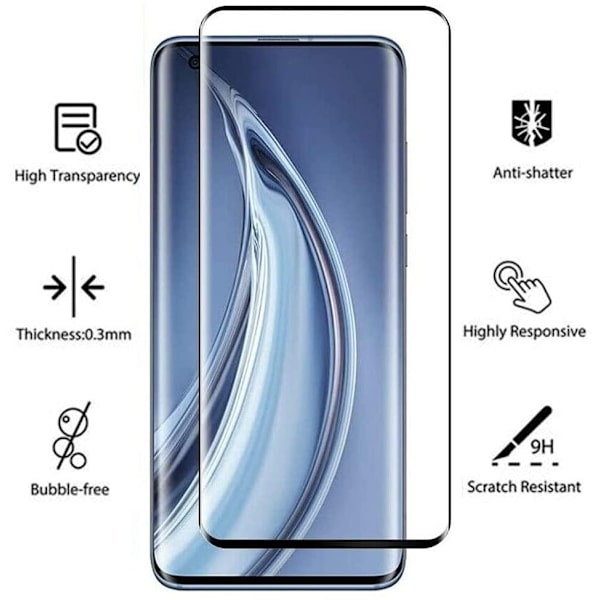 3x Skærmbeskytter i hærdet glas til Xiaomi Mi 11/11 Pro / 11 Ultra Transparent one size