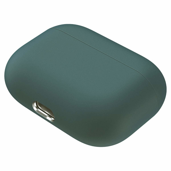 2x Silikonskal fodral för Apple Airpods PRO Grön Grön one size