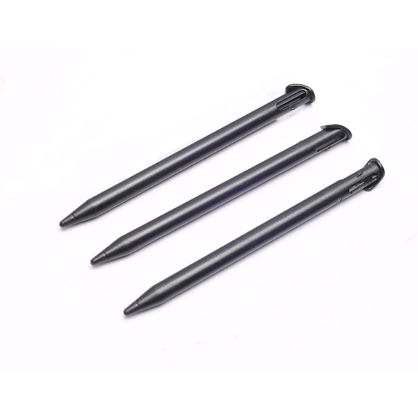 3X Kompatibel med Wii U handkontroll Stylus Penna Svart Svart one size