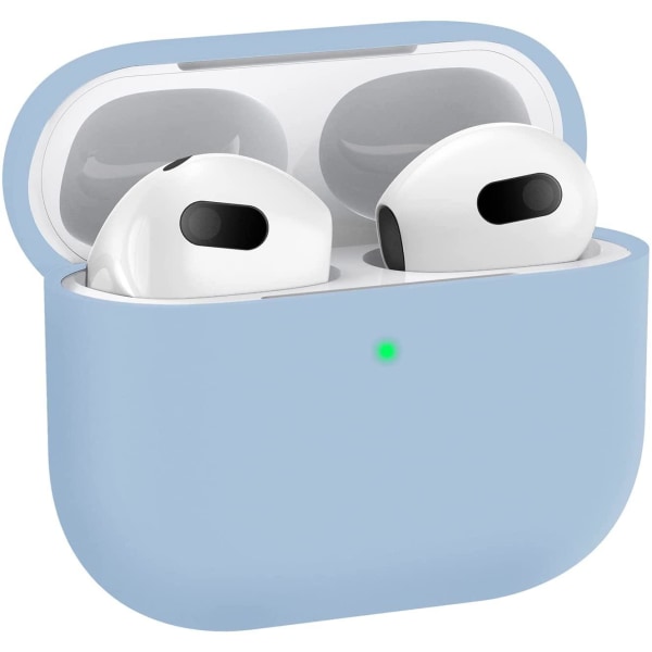 Lilla Apple AirPods 3 silikonbeskyttelsesdeksel for AirPods 3 Purple one size