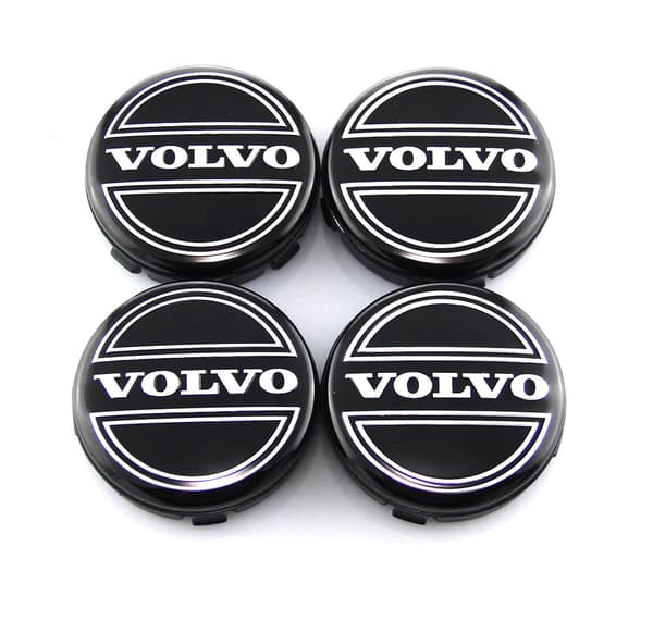 Volvo01-64MM 4-pack Center kattaa Volvon Silver one size