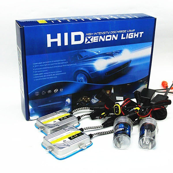 Bi-Xenon-sett 55W Canbus dekoder ballast, H4-3 6000K White