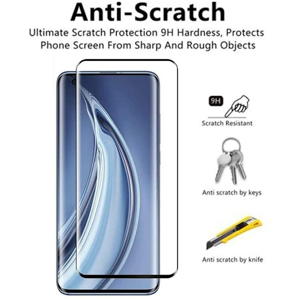 3x Skærmbeskytter i hærdet glas til Xiaomi Mi 11/11 Pro / 11 Ultra Transparent one size