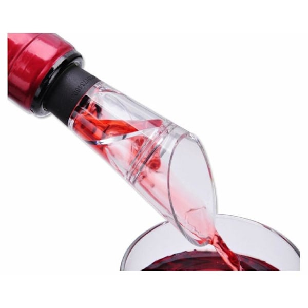 Wine Aerator Vinluftare droppkork Vit one size