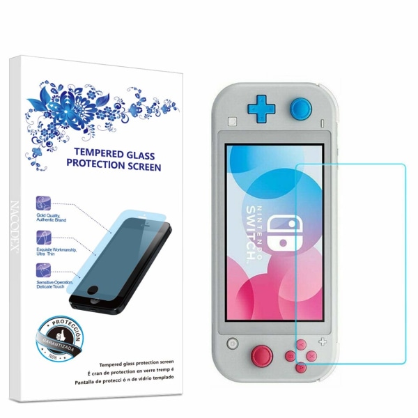 Härdat glas skärmskydd som passar Nintendo Switch Lite Transparent one size