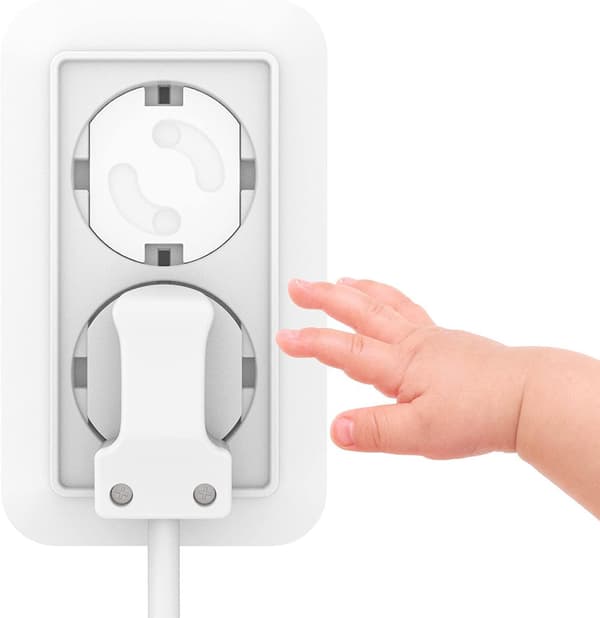 Dyrebeskyttelse / Kontaktbeskyttelse / Pluggbeskyttelse 20 stk White
