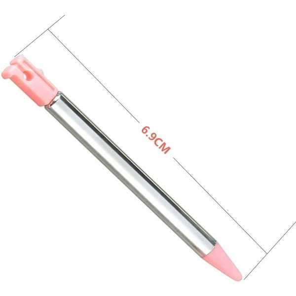 3x Stylus skærmpen Kompatibel med 3DS Pink Pink