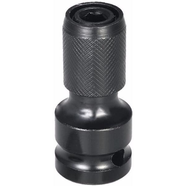 Bitsadapter Adapterhylse 1/2 "- 1/4 HEX Black one size