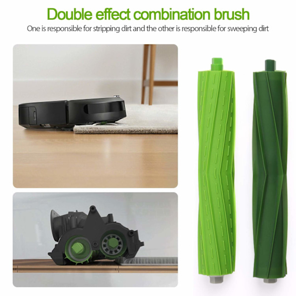 iRobot Roomba tilbehørssett til i7 i7 + i7 Plus E5 E6 E7 Green one size