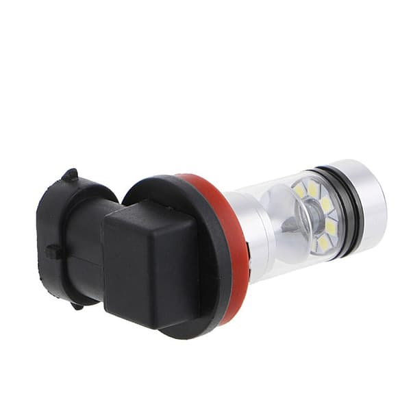 2X H11 H8 XBD CREE 2323 1980LM 100W Hvit Silver