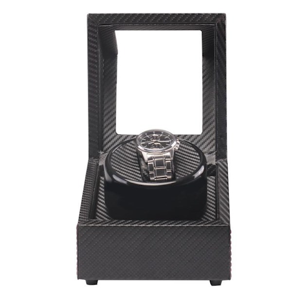 Luksuriøs Carbon Watch Winder / Watch Box Black one size