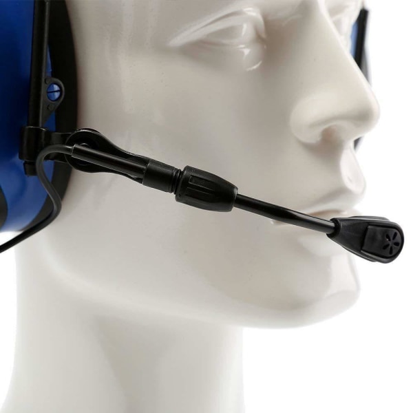 Hörselskydd med Bluetooth samt radio Blå