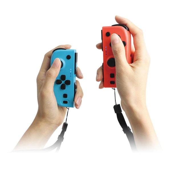 Joy Pad handkontroller till Nintendo Switch Röd och Blå Röd one size