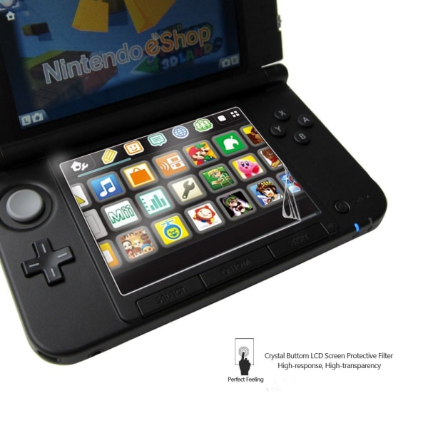 Nintendo 3DS XL / 3DS New XL  Härdat glas skärmskydd Screenprote Transparent