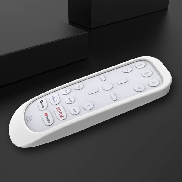 Silikonbeskyttelsesveske til Playstation 5 PS5 fjernkontroll - h White one size