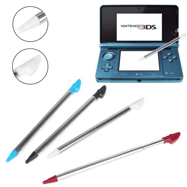 3X Nintendo 3DS XL Valkoinen kynä White one size
