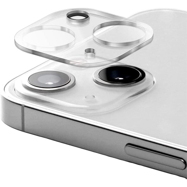 iPhone 14 / iPhone 14 Plus Kamera Linsskydd Transparent