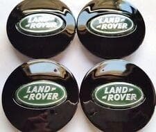 LR06 - 62MM 4-pakts Center Rover Land Rover Silver one size