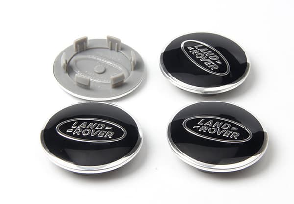 LR03 - 62MM 4-pakts Center Rover Land Rover Silver one size