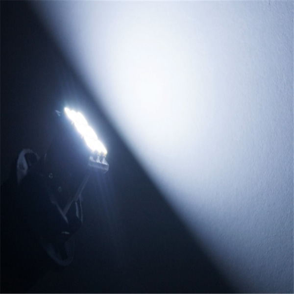 2X T10 / w5w LED-lampe 12 deler (Ekstremt tynt) Black