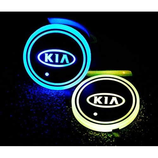 2X KIA Led -alusta mukinpitimille Silver one size