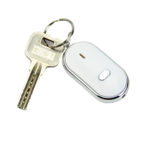 2x Nyckelhittare (keyfinder) Är du trött på att leta nycklarna? Vit one size
