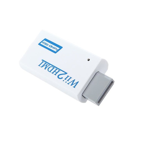 HDMI-sovitin Yhteensopiva kanssa Nintendo Wii -sovellukselle White