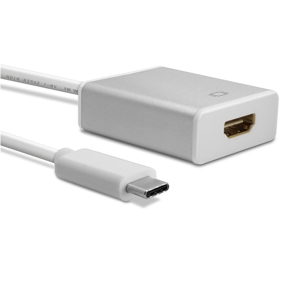 USB 3.1 Type-C / HDMI Kabel Adapter Silver