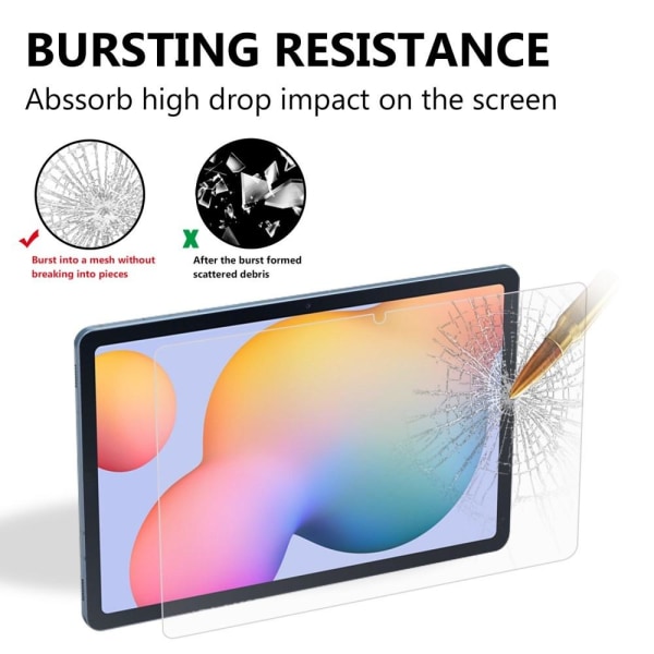Skærmdæksel til hærdet glas til Samsung  S7 S8 Tab Transparent