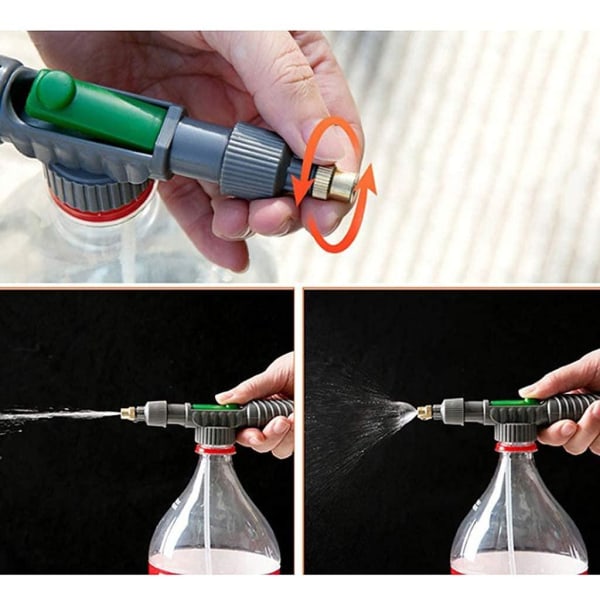Universal Squirt - Håndsprøjtepistol til PET -flaske Grey one size