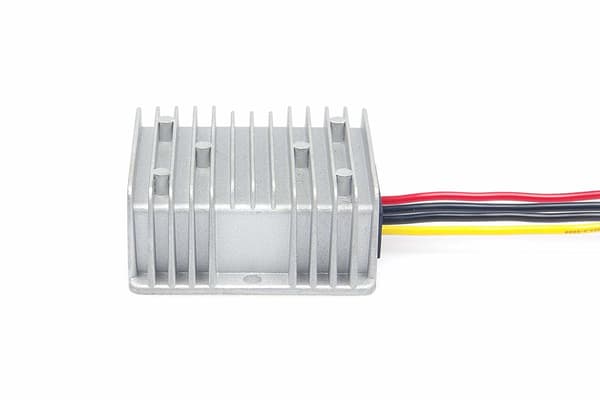 6V til 12V omformer 10A 120W adapteren til Car Boat Mobben Silver one size