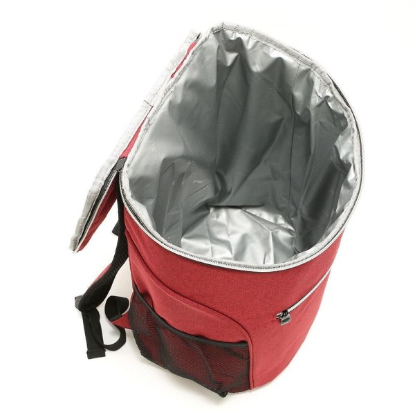 20L Smidig kylryggsäck med Extra Utrymme Grå grå one size