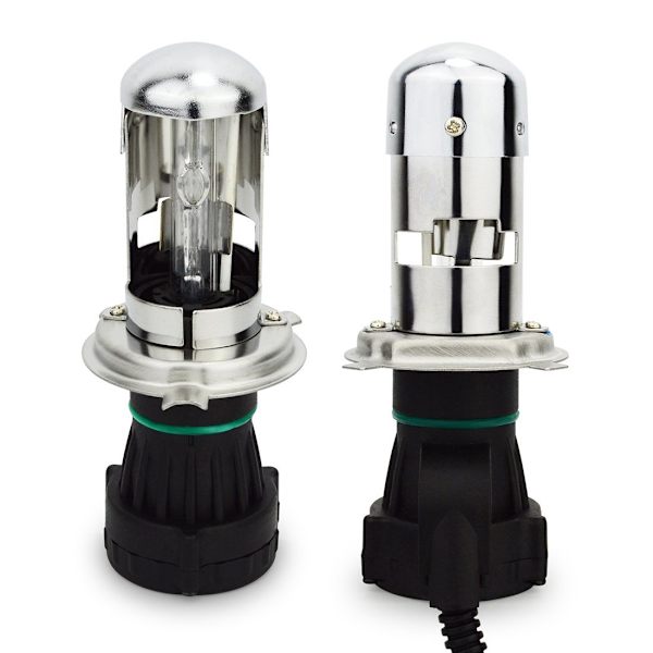 Bi-Xenon -sarja 55W Canbus -dekooderin liitäntälaite, H4-3 6000K White