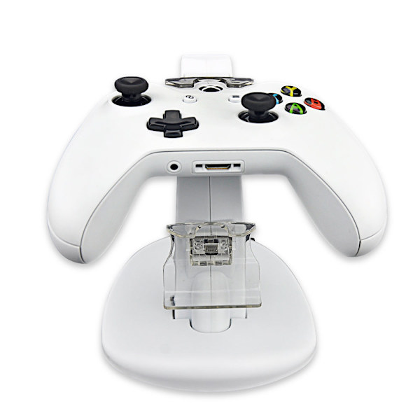 Hvit ladestativ forankringsstasjon for Xbox One S-kontroller White one size