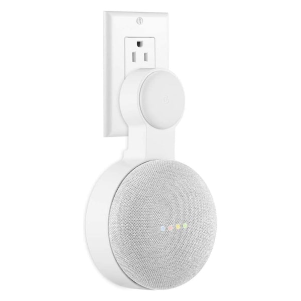 Vægbeslag / bøjle til Google Nest Mini Gen 2 White White one size