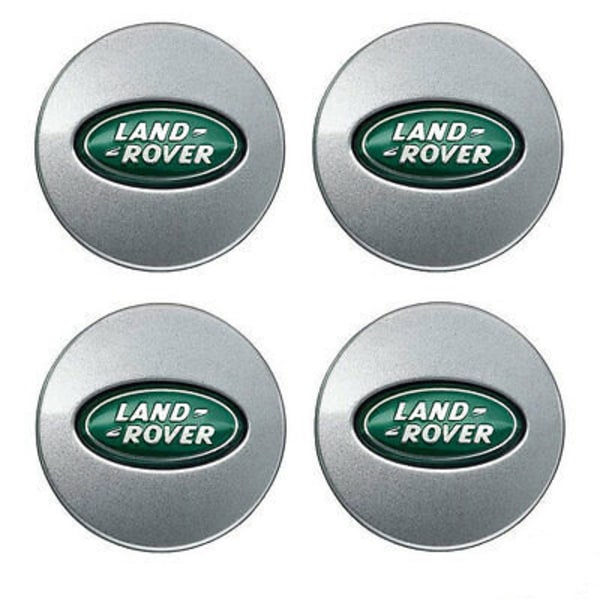 LR04 - 62 MM 4-pack Pack Rover Land Rover Silver one size